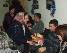 Adventi-karácsonyi ünnepség az idősek nappali klubjában