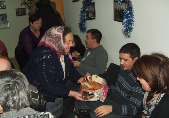 Adventi-karácsonyi ünnepség az idősek nappali klubjában
