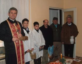 Házszentelés az ortodoxoknál Körösszegapátiban