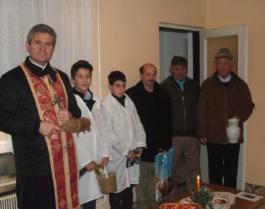 Házszentelés az ortodoxoknál Körösszegapátiban