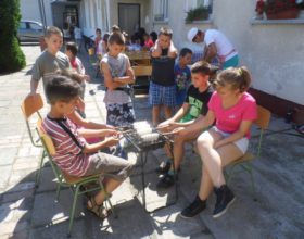 Madarat gyűrűztek, agyagoztak és labdáztak a körösszegapáti táborban
