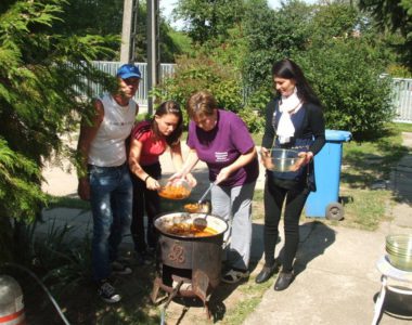 Bográcsos őszköszöntő Körösszegapátiban