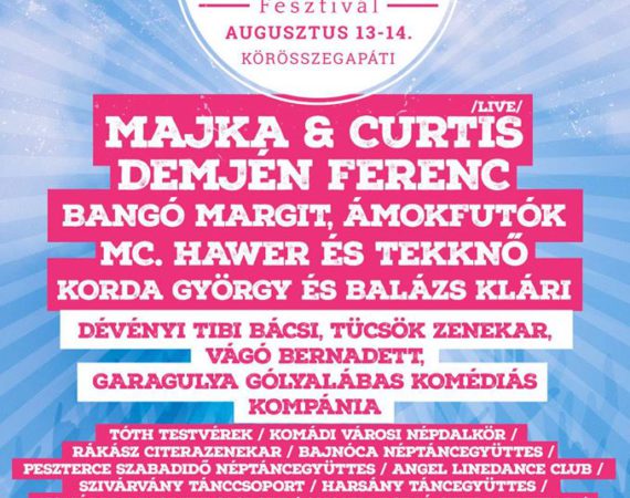 Kun László fesztivál fellépői