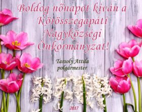 Nőnapi köszöntő