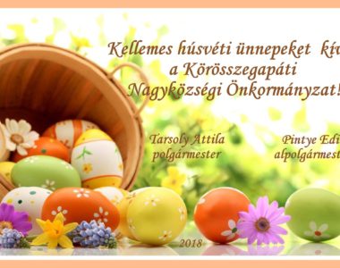 Kellemes húsvéti ünnepeket!