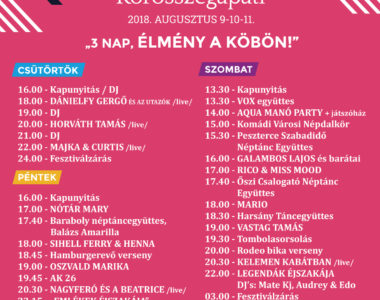 Kun László Fesztivál programja