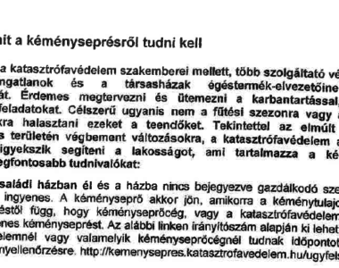 Minden, amit a kéményseprésről tudni kell