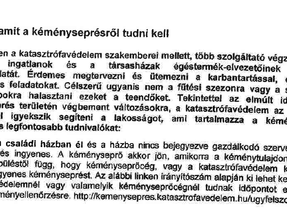 Minden, amit a kéményseprésről tudni kell